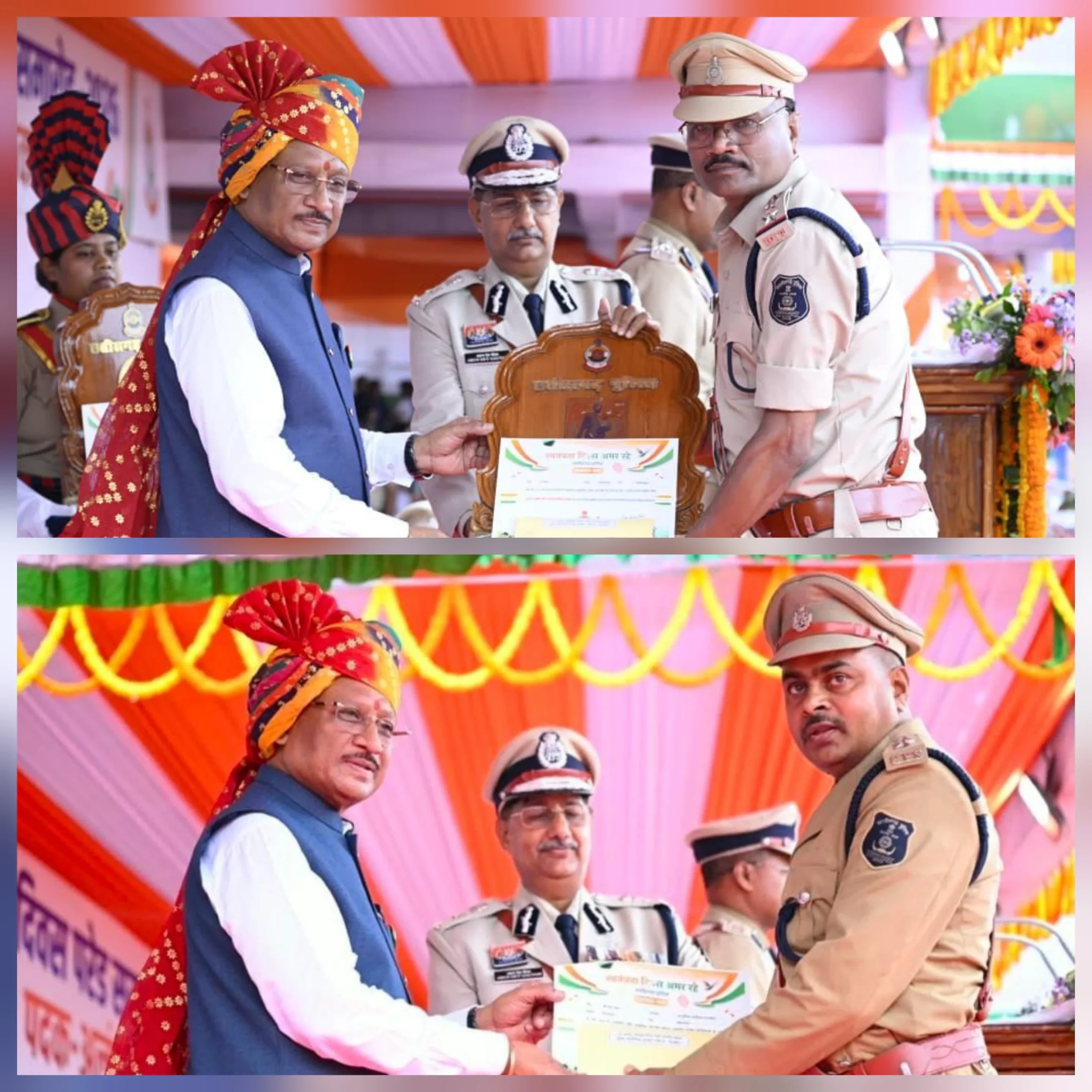 अत्याचार के खिलाफ कार्रवाई पर राज्य की मुहर, बिलासपुर पुलिस को दो बड़े सम्मान