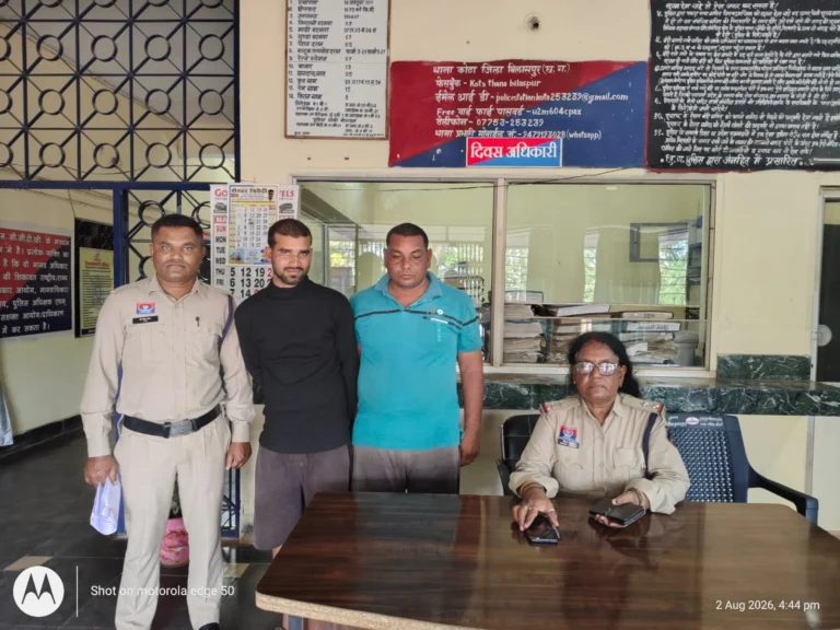 गौवंश वध मामले में पुलिस की ताबड़तोड़ कार्रवाई, मांस, हथियार और बाइक जब्त., दो आरोपी जेल भेजे गए