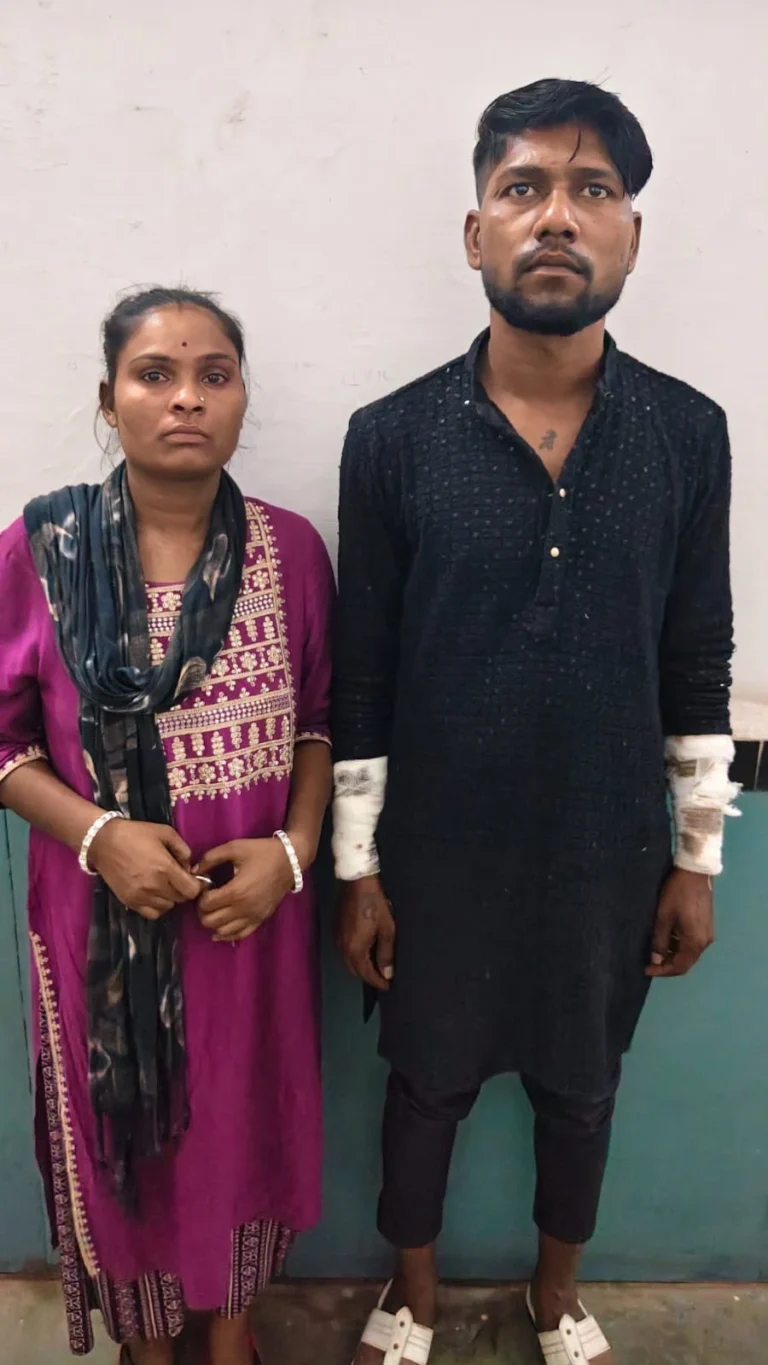 नशे में पड़ोसी के घर घुसा बदमाश, पत्नी भी पहुंची और शुरू कर दी मारपीट; दोनों जेल भेजे गए