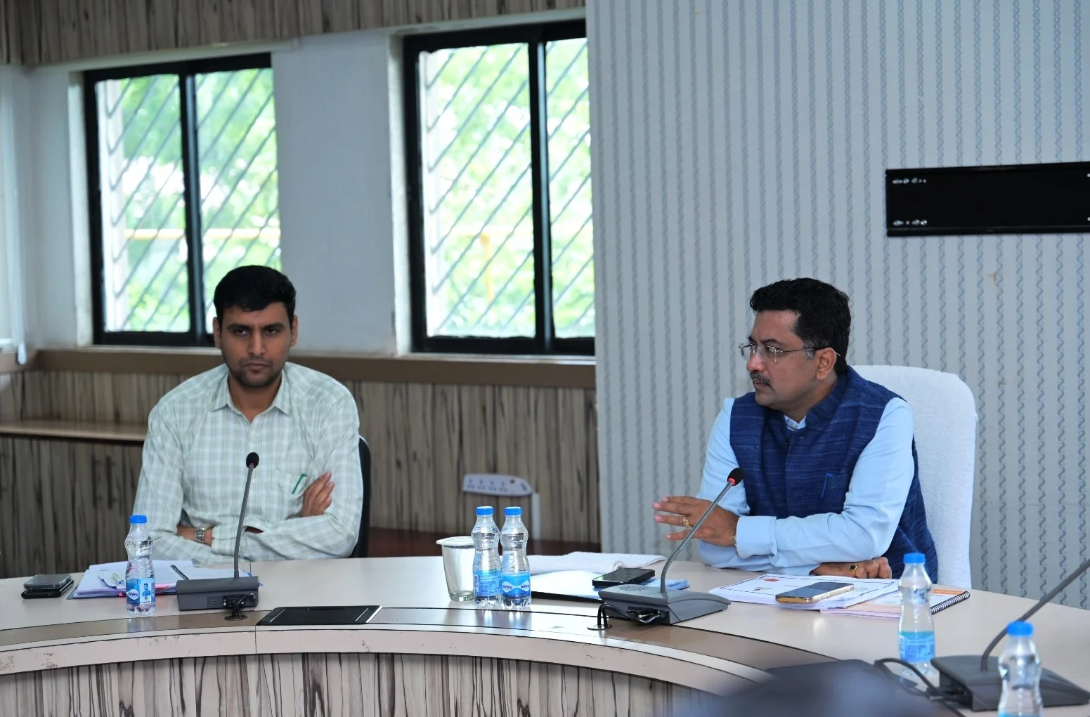 नगरीय प्रशासन विभाग के नए प्रमुख सचिव सोनमणि बोरा ने ली मैराथन बैठक,नालंदा परिसरों के निर्माण में तेजी लाने कहा