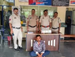 एक किलो गांजा, 50 हजार की खेप और पुलिस की दबिश;  नशे का सौदागर गिरफ्तार