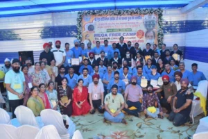 आयुर्वेदिक न्यूरोथेरेपी मेगा हेल्थ चेक अप कैम्प  संपन्न, हजारों लोगों को खुशियाँ बांट गया एक आयोजन