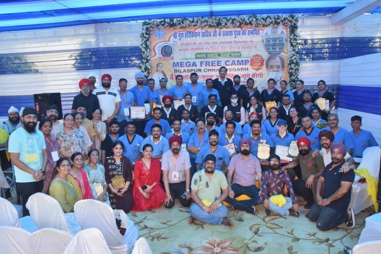 आयुर्वेदिक न्यूरोथेरेपी मेगा हेल्थ चेक अप कैम्प  संपन्न, हजारों लोगों को खुशियाँ बांट गया एक आयोजन
