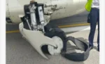 Bilaspur Airport पर लैंडिंग के दौरान विमान का टायर फटा, 35 यात्री बाल-बाल बचे