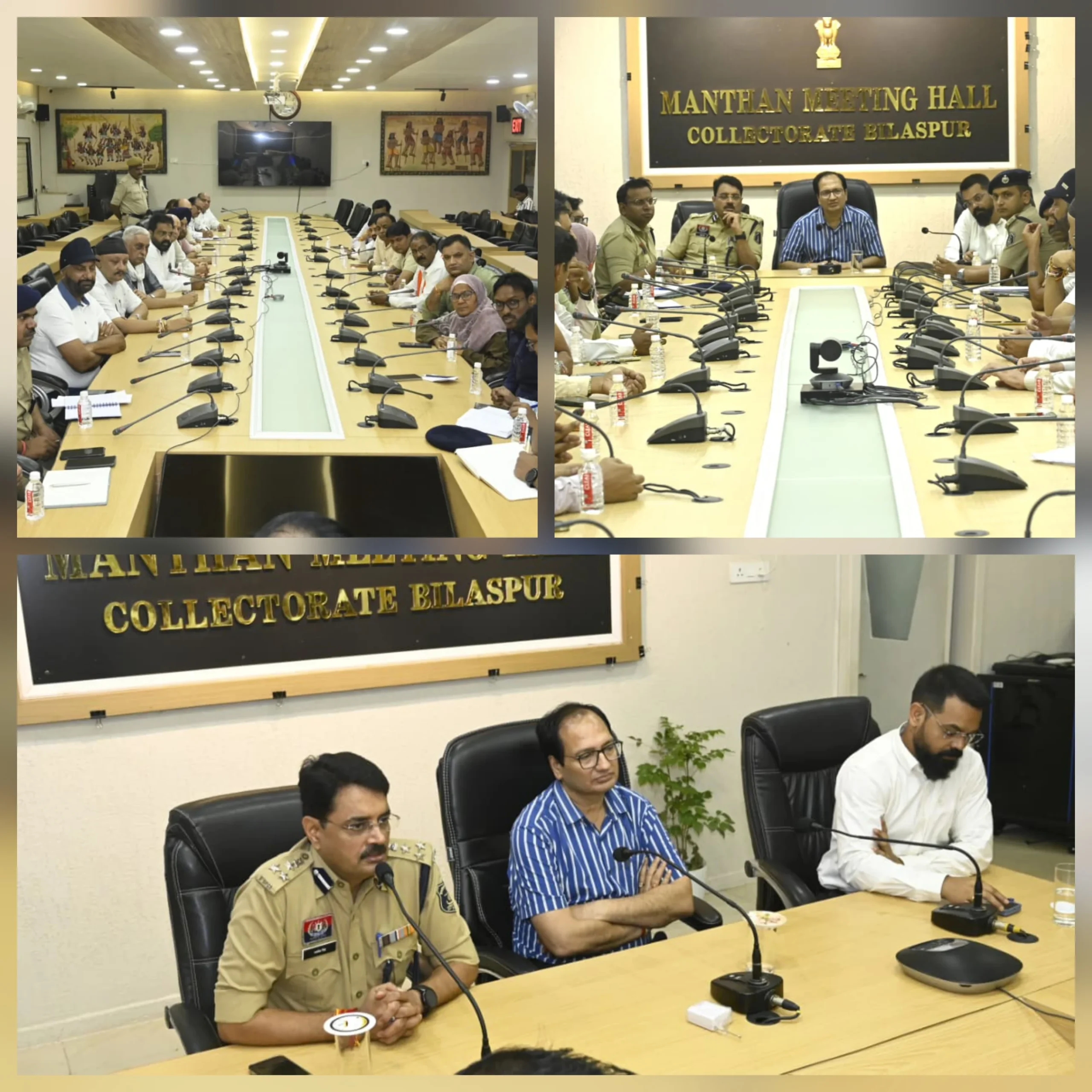 एक रात का तनाव, एक शहर का संकल्प—पुलिस कप्तान-कलेक्टर के साथ बिलासपुर बोला, “हम साथ हैं”; 3 सितंबर को कदमताल
