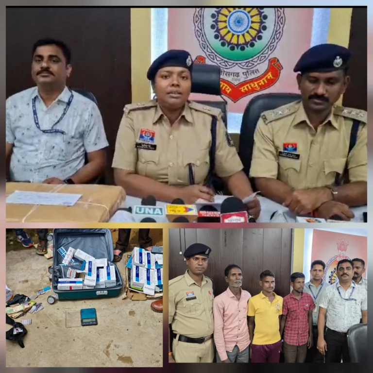 घर में नशे का ‘कारोबार’, पिता-पुत्र समेत तीन धराए; 20 लाख की 4,750 नशीली दवाएं जब्त