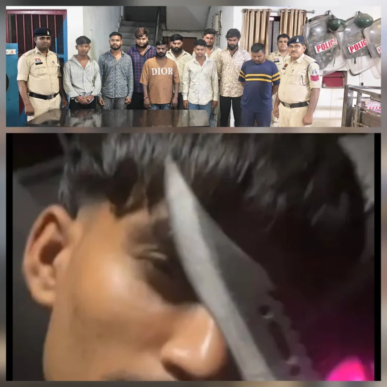 रील में चाकू की दहशत, गलियों में नशे का अड्डा; पुलिस ने 10 पर कसा शिकंजा