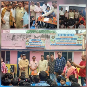 घड़ी ने 12 बजाए, अमर ने काटा केक; मनीष की अगुवाई में आधी रात कार्यकर्ताओं का जश्न, सुबह बच्चों के बीच बांटी खुशियां