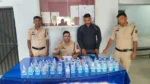 घर-दुकान में शराब का स्टॉक, पुलिस की दबिश में 23 साल का युवक गिरफ्तार