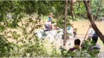 Mp news- माँ बगलामुखी मंदिर दर्शन करने गए श्रद्धालुओं की कार उफनते बरसाती नाले में बही, 8 की मौत