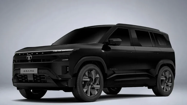 Tata Sierra का नया मॉडल लॉन्च, जाने, ब्लैक कलर में मिलेगी धांसू SUV