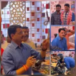 आस्था के दरबार में मत्था, हर पंडाल पर नजर; नवरात्र में दोहरी भूमिका में दिखे पुलिस कप्तान रजनेश