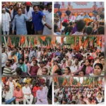 कांग्रेस की रैली से पहले भाजपा का शक्ति प्रदर्शन, गांधी चौक से नेहरू चौक तक निकली पदयात्रा; वोट चोरी के आरोपों पर नेताओं ने गिनाए इतिहास के पन्ने