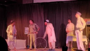 चाहे कुछ भी हो जाए, थाना मत जाना.. नाटक ‘साइकिल का पहिया’ –  सिस्टम के आईने में एक गरीब की पुकार