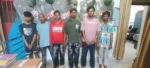 एयरपोर्ट तिराहे से बाइक पार, सीसीटीवी और मुखबिर की सूचना से छह आरोपी पकड़ाए