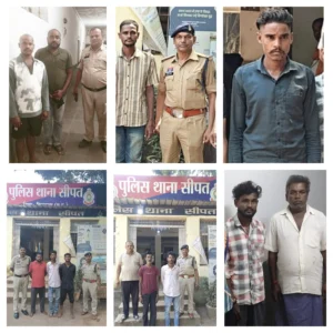 ऑपरेशन बाज का बड़ा असर, 15 दिन में 11 स्थायी वारंटी गिरफ्त में; अलग-अलग न्यायालयों में पेशी