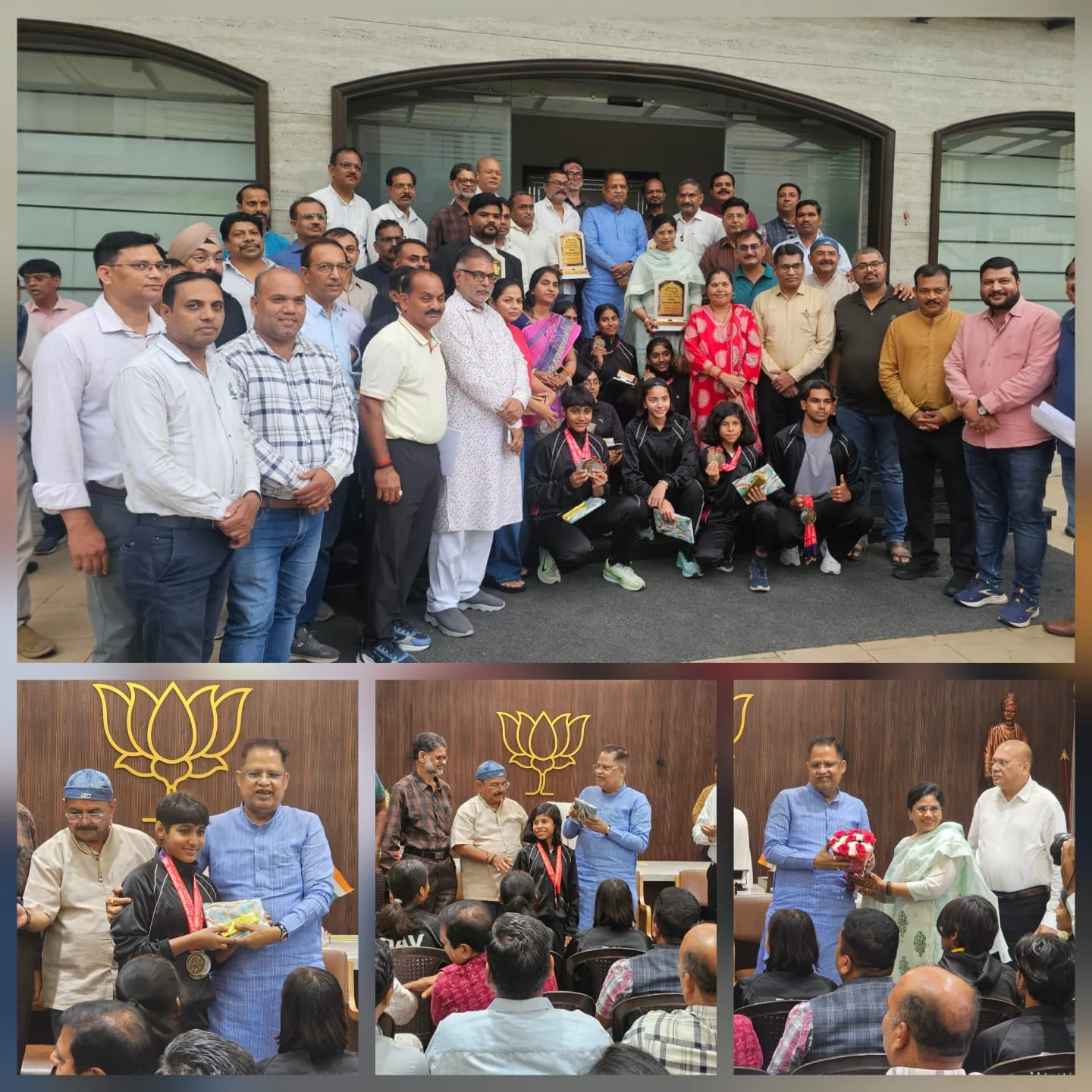 नागरिकों के सुझाव, अधिकारियों का अनुभव और खिलाड़ियों की उपलब्धि… एक मंच पर दिखा बिलासपुर का गौरव